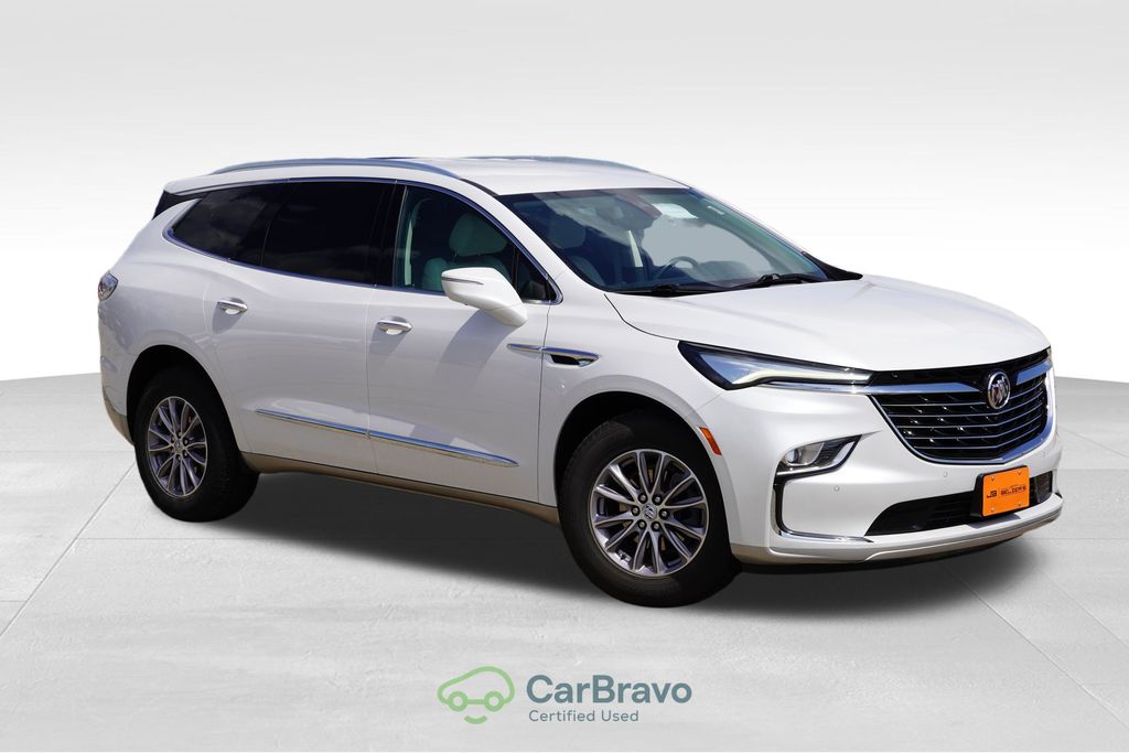 White Frost Tricoat 2024 Buick Enclave SUV / Crossover Four-Wheel Drive 9-Speed Automatic
