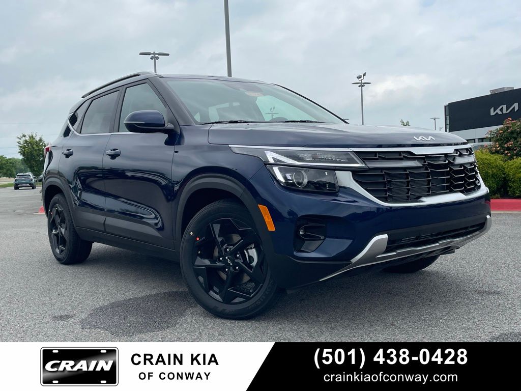 Ocean Blue 2026 Kia Seltos SUV / Crossover Front-Wheel Drive Continuously Variable Transmission