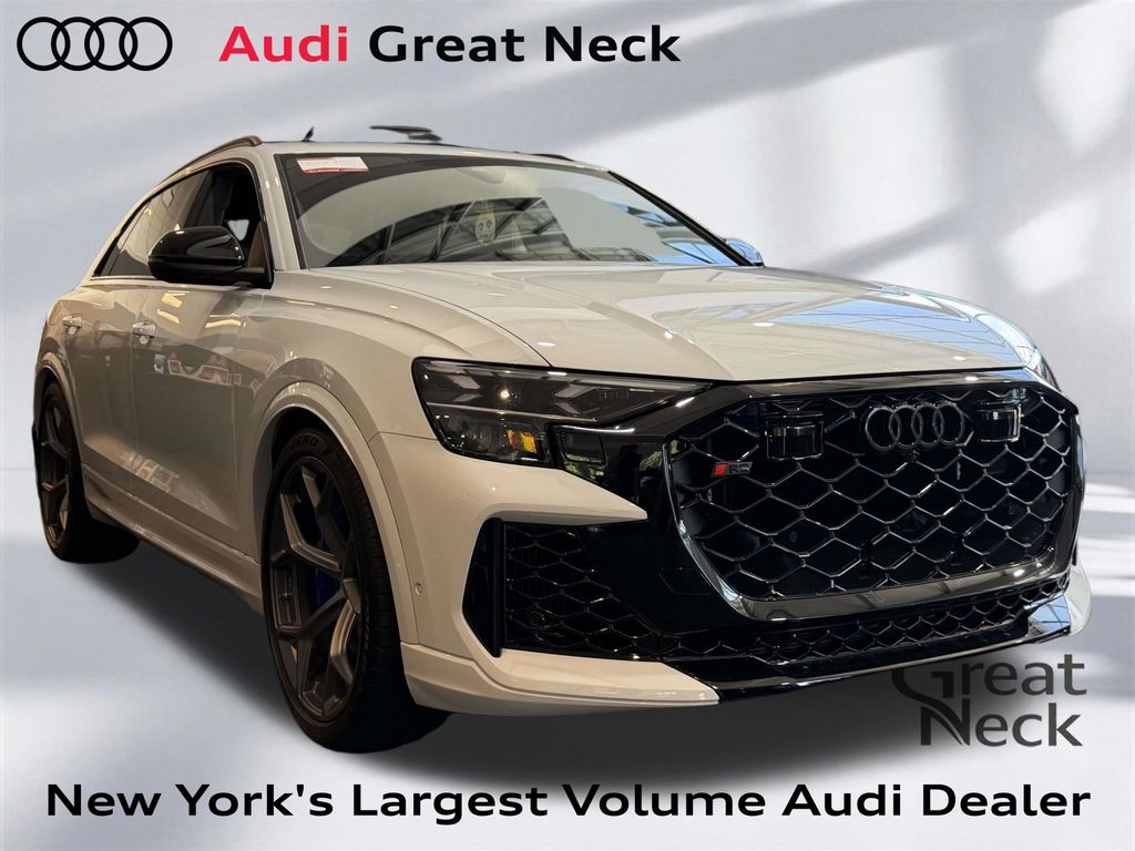 Glacier White 2026 Audi RS Q8 4.0T quattro Performance SUV / Crossover All-Wheel Drive 8-Speed Automatic