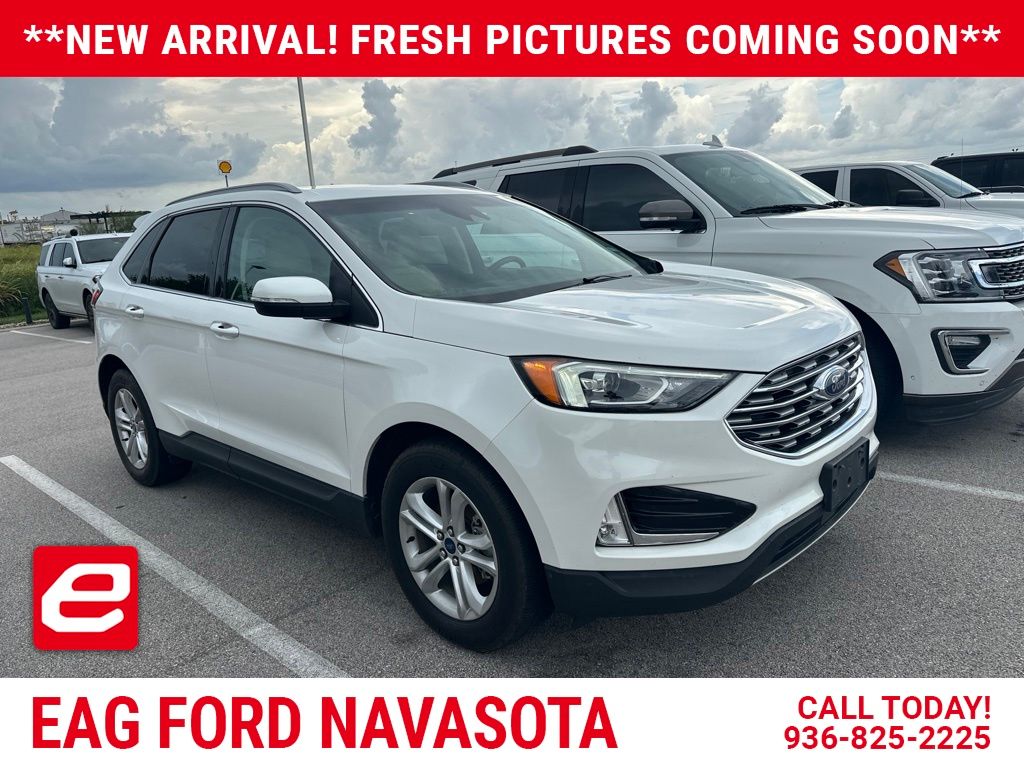 2020 Ford Edge SEL White at DeMontrond Ford