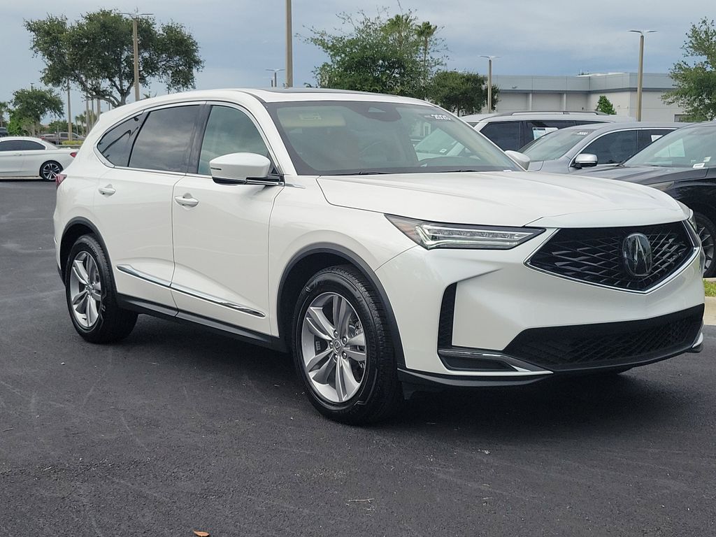 Platinum White Pearl 2025 Acura MDX SH-AWD SUV / Crossover All-Wheel Drive Automatic