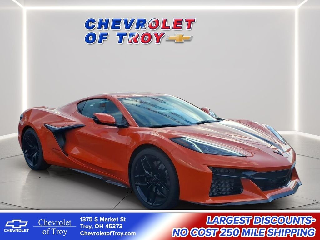 Sebring Orange Tintcoat 2027 Chevrolet Corvette Coupe Rear-Wheel Drive 8-Speed Dual Clutch