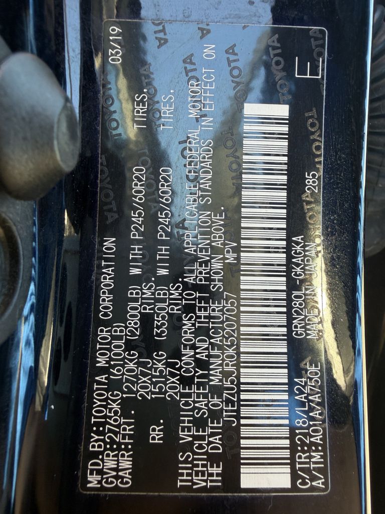 Used 2019 Toyota 4Runner SUV