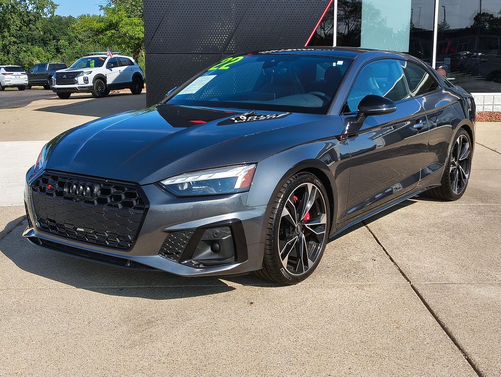 Daytona Gray Pearl 2022 Audi S5 Coupe All-Wheel Drive 8-Speed Automatic