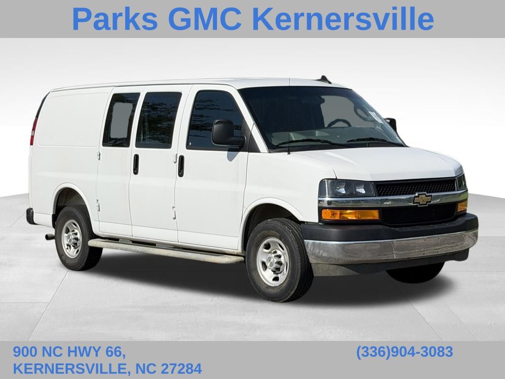 Summit White 2025 Chevrolet Express Cargo Van Rear-Wheel Drive 8-Speed Automatic Overdrive