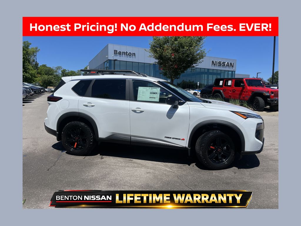 Everest White Pearl Tricoat 2026 Nissan Rogue SUV / Crossover All-Wheel Drive Continuously Variable Transmission