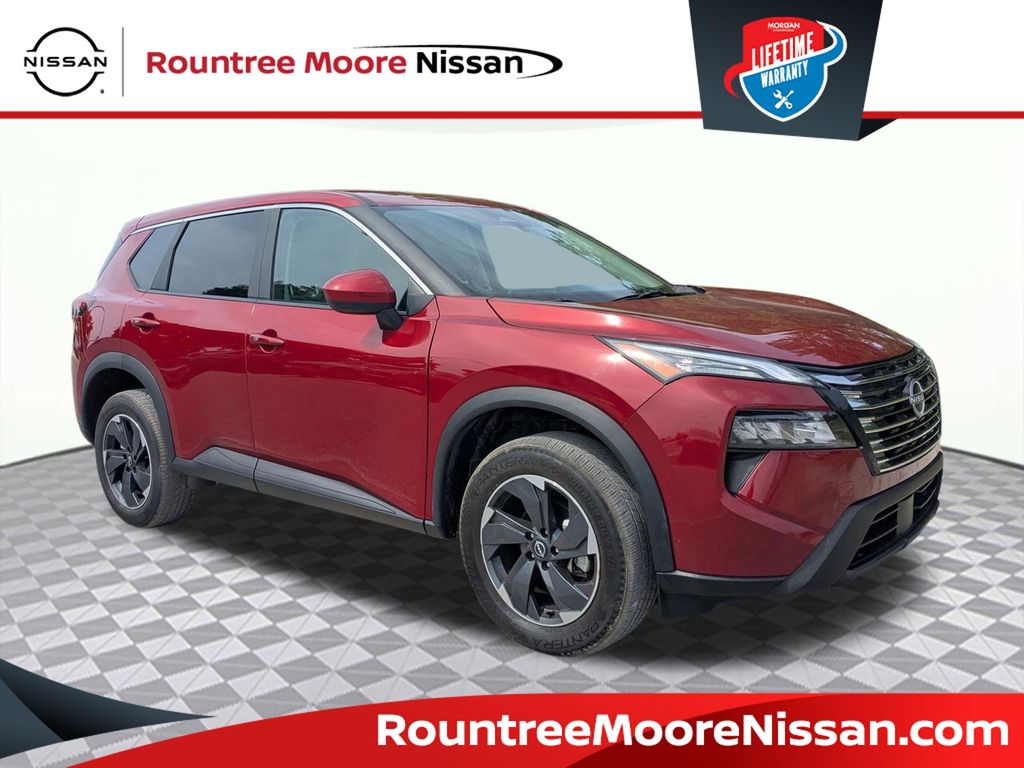 Red (Scarlet) 2025 Nissan Rogue SV AWD SUV / Crossover All-Wheel Drive Continuously Variable Transmission
