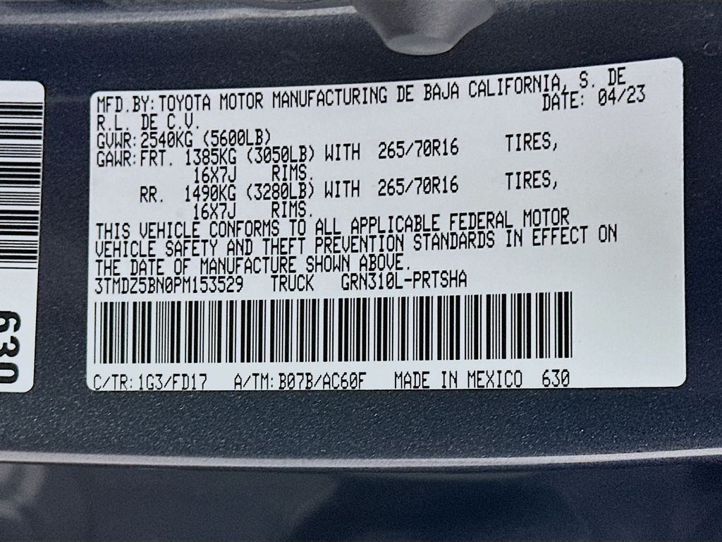 Thumbnail: 2023 Toyota Tacoma - 31