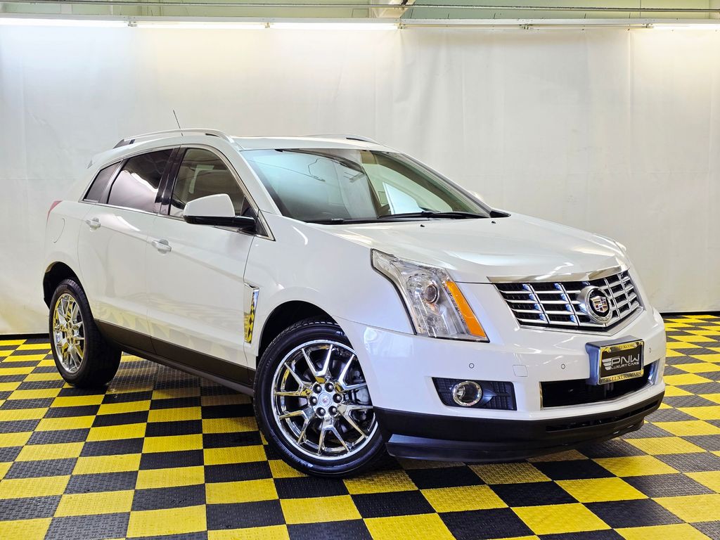 Gray (Platinum Ice Tricoat) 2015 Cadillac SRX SUV / Crossover Front-Wheel Drive 6-Speed Automatic