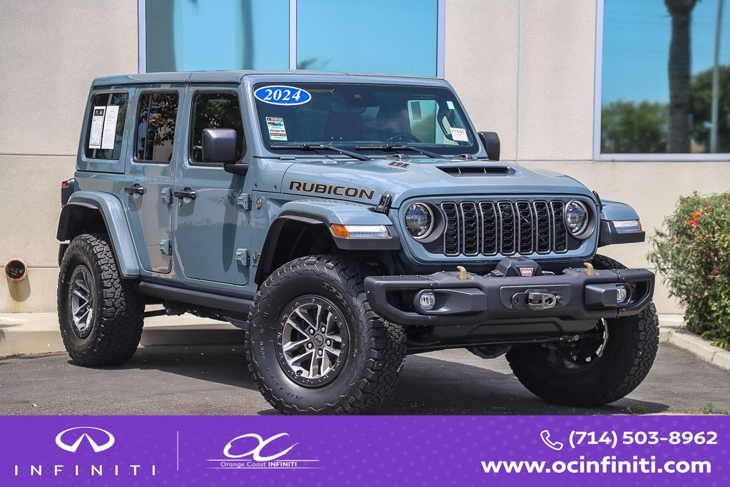 Anvil Clear Coat 2024 Jeep Wrangler SUV / Crossover Four-Wheel Drive 8-Speed Automatic