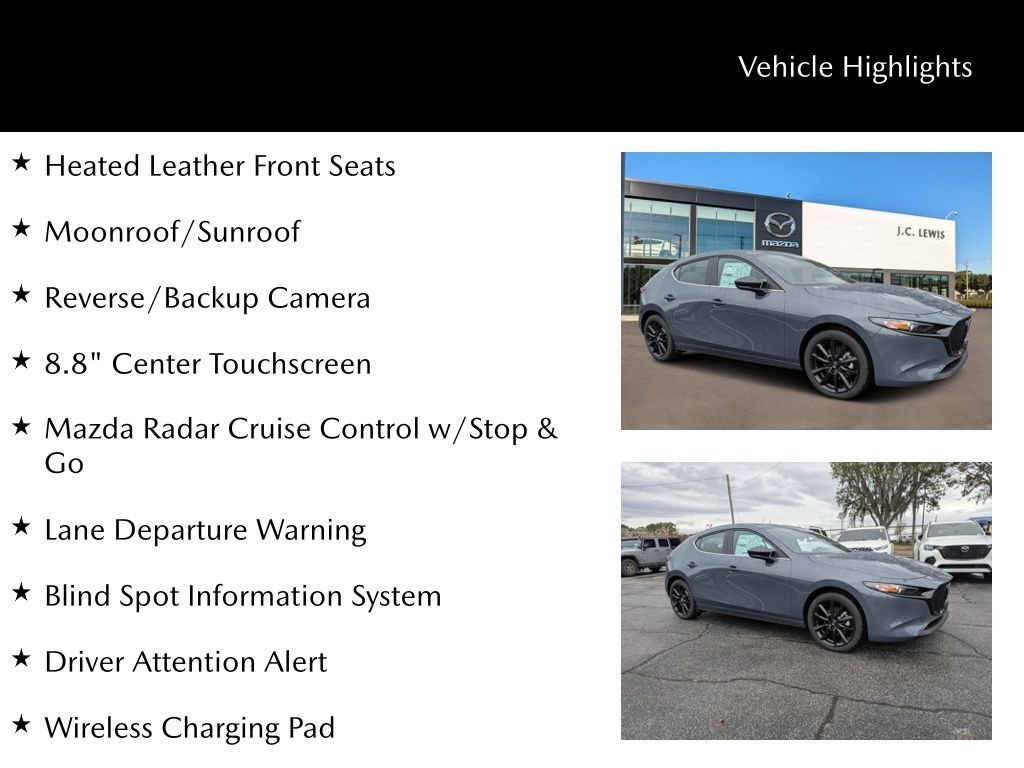 2026 Mazda Mazda3 Hatchback 2.5 S Carbon Edition