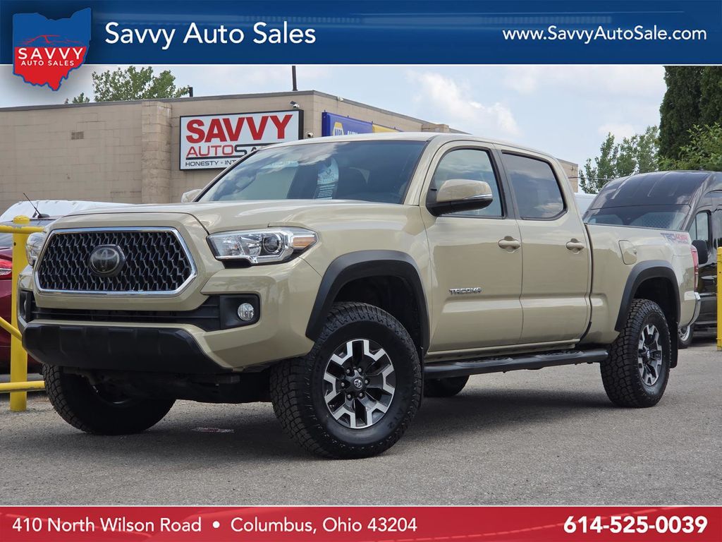 Gray 2018 Toyota Tacoma Pickup Truck Four-Wheel Drive 6-Speed Automatic