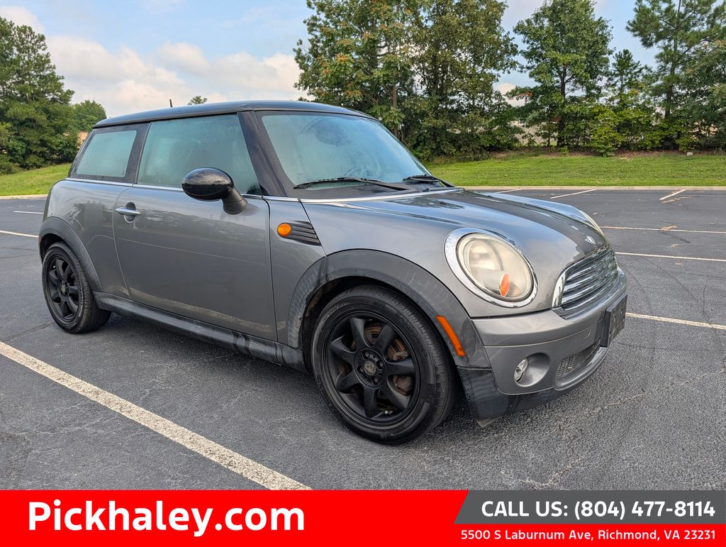 Dark Silver Metallic 2010 MINI Cooper Hatchback Front-Wheel Drive 6-Speed Manual Overdrive