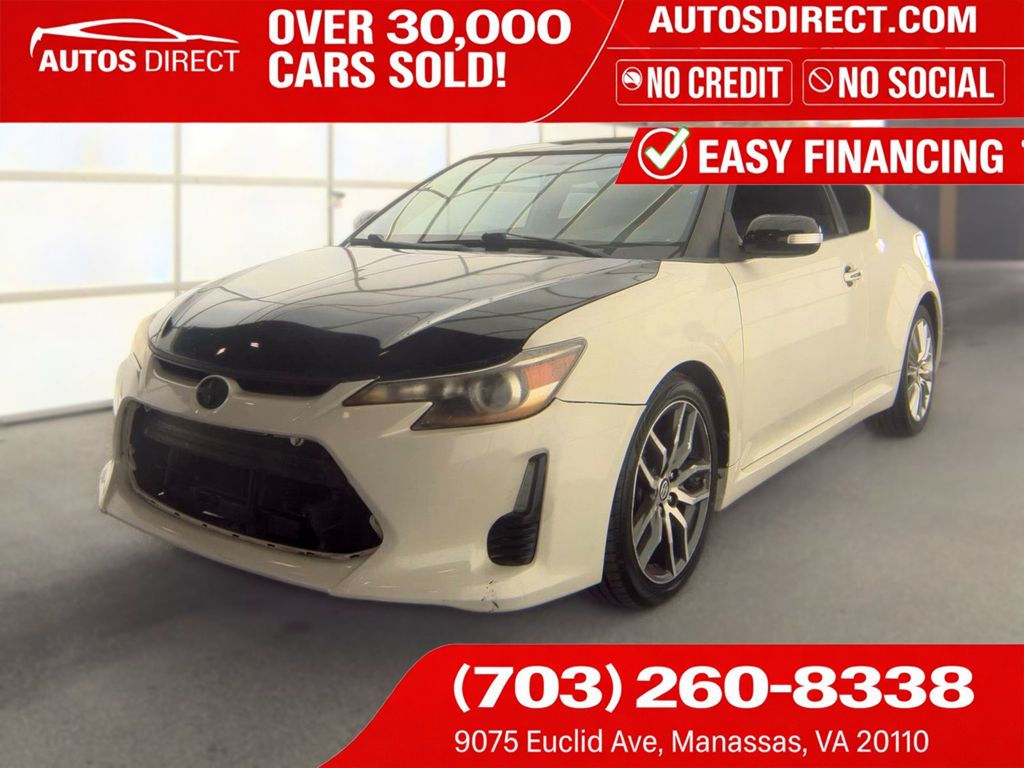 White (Blizzard Pearl) 2016 Scion tC Coupe Front-Wheel Drive 6-Speed Automatic