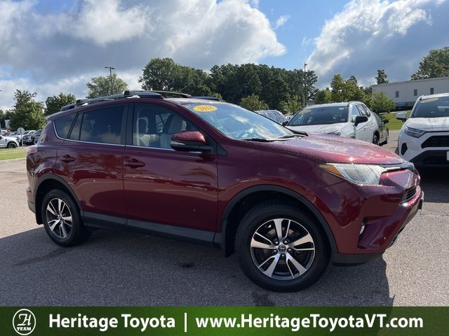 Red 2018 Toyota RAV4 SUV / Crossover All-Wheel Drive 6-Speed Automatic