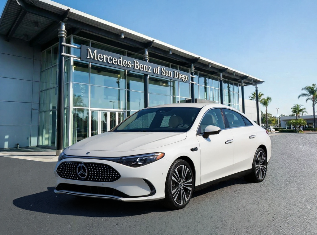 Polar White 2027 Mercedes-Benz CLA Coupe 2-Speed Automatic