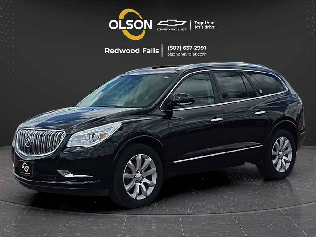 Black (Ebony Twilight Metallic) 2017 Buick Enclave SUV / Crossover All-Wheel Drive 6-Speed Automatic Overdrive