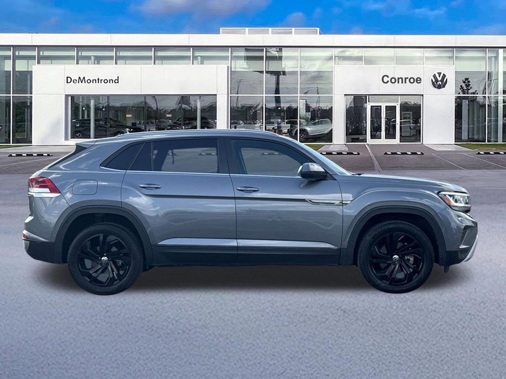 2022 Volkswagen Atlas Cross Sport 3.6L V6 SE w/Technology Gray at DeMontrond Auto Country