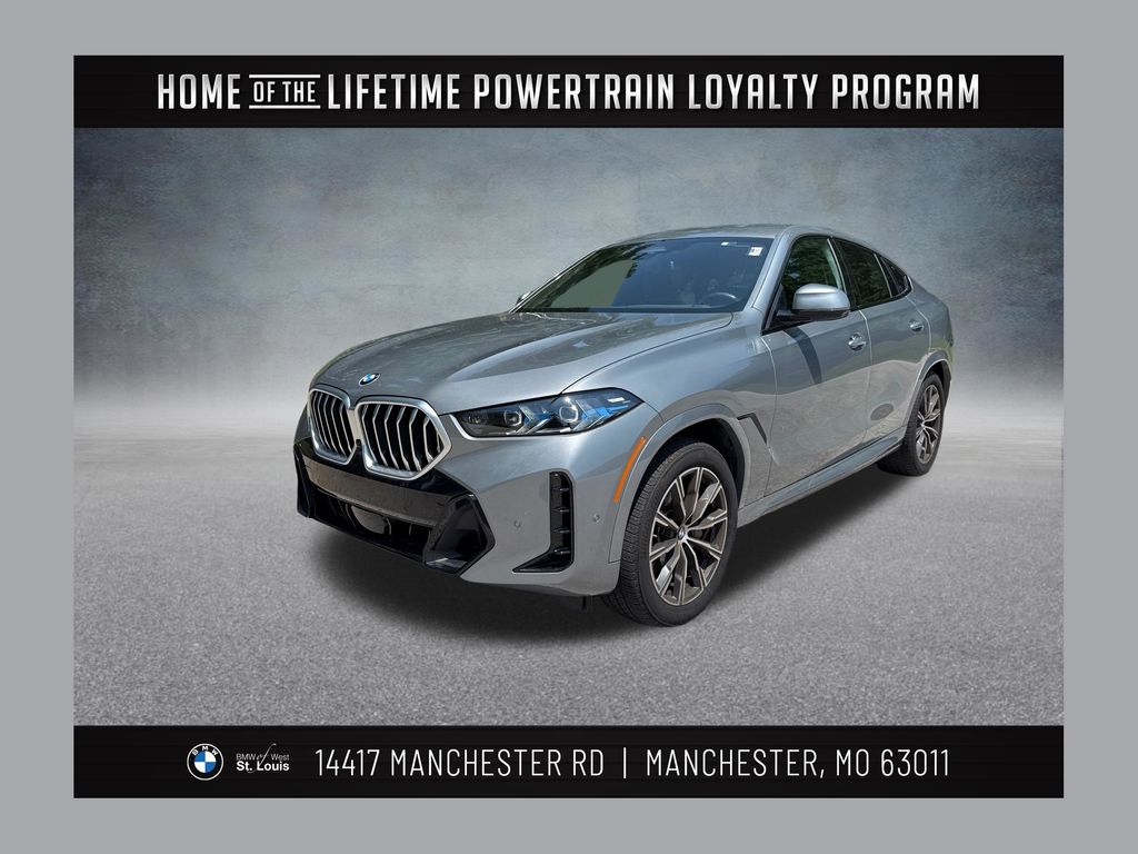 Gray Metallic 2026 BMW X6 SUV / Crossover All-Wheel Drive 8-Speed Automatic