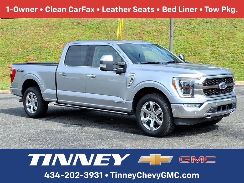Stone Gray Metallic 2021 Ford F-150 Pickup Truck Four-Wheel Drive Automatic