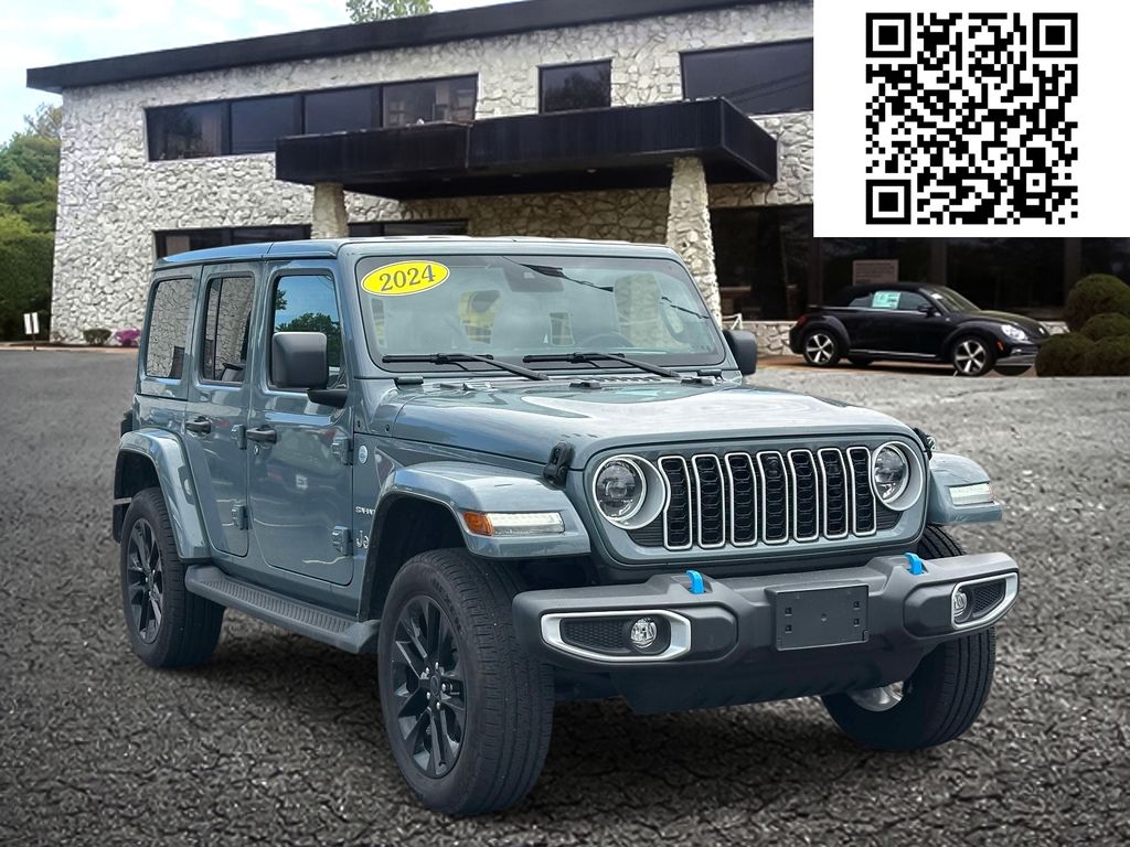 Anvil Clear Coat 2024 Jeep Wrangler 4xe SUV / Crossover Four-Wheel Drive 8-Speed Automatic