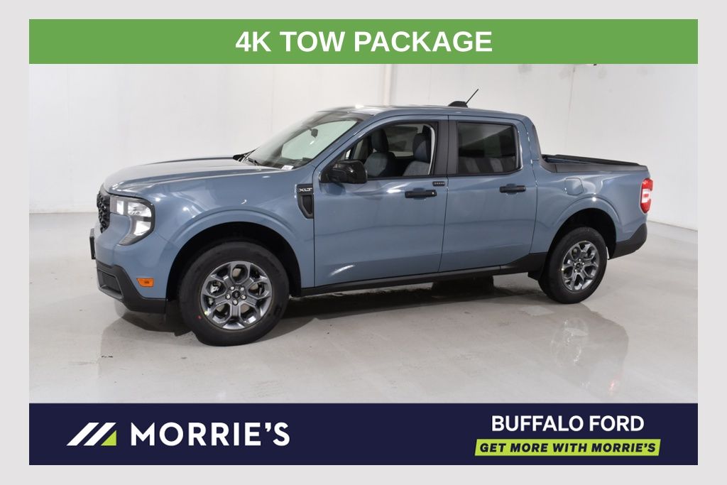 Blue (Azure Gray Metallic) 2026 Ford Maverick Pickup Truck All-Wheel Drive 8-Speed Automatic