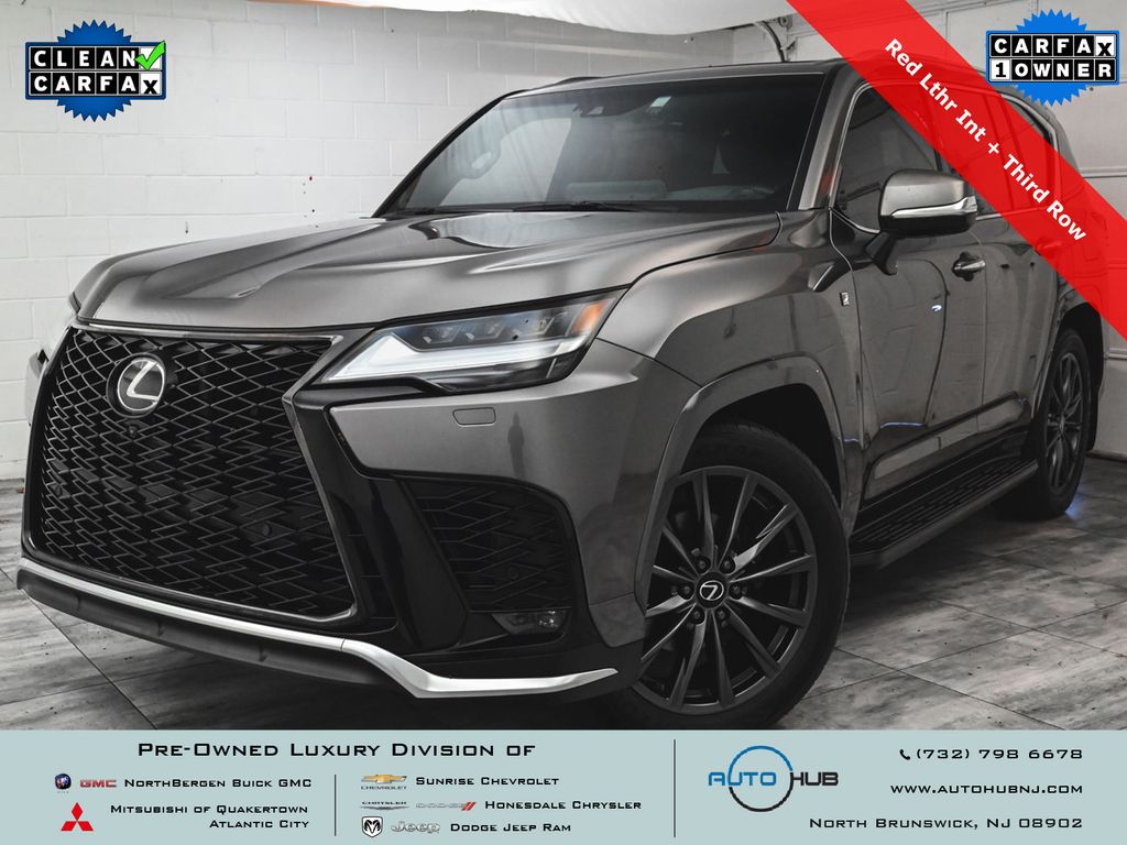 Manganese Luster 2024 Lexus LX 600 F Sport Handling AWD SUV / Crossover All-Wheel Drive Automatic