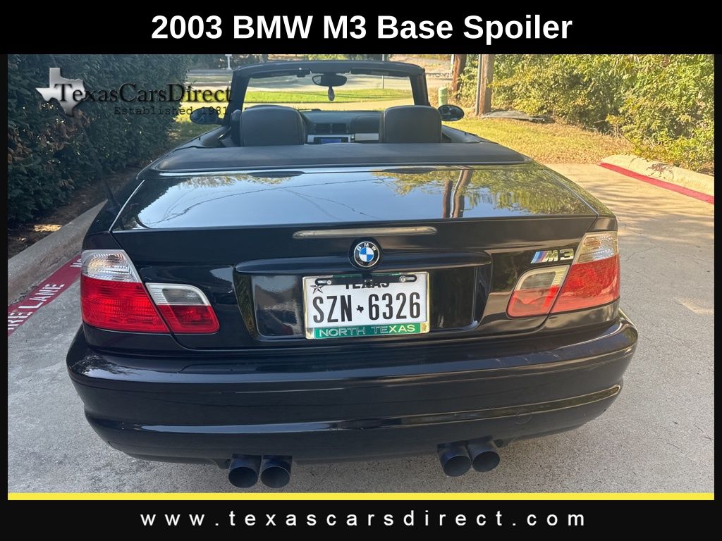 2003 BMW M3 Base 12