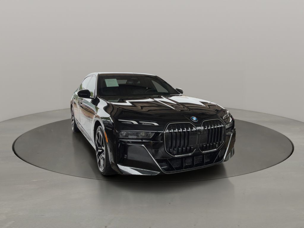 Black Sapphire Metallic 2025 BMW i7 eDrive50 RWD Sedan Rear-Wheel Drive Automatic