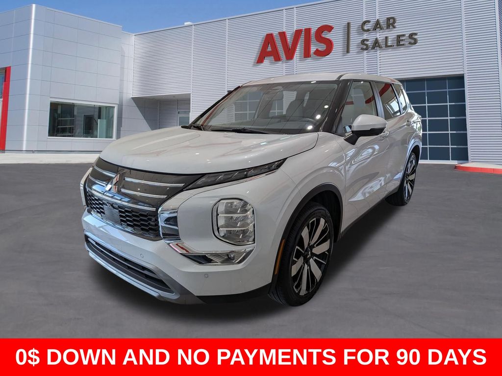 White Diamond 2025 Mitsubishi Outlander SE FWD SUV / Crossover Front-Wheel Drive Continuously Variable Transmission