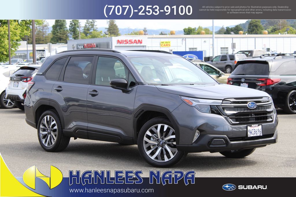 Gray Metallic 2026 Subaru Forester SUV / Crossover All-Wheel Drive Continuously Variable Transmission