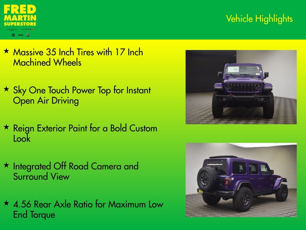 new 2026 Jeep Wrangler car, priced at $63,519