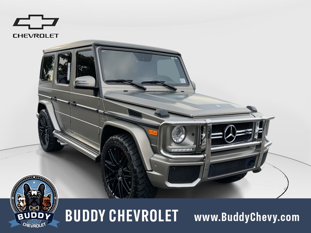designo Monza Gray Magno (Matte Finish) 2017 Mercedes-Benz G-Class SUV / Crossover All-Wheel Drive 7-Speed Automatic