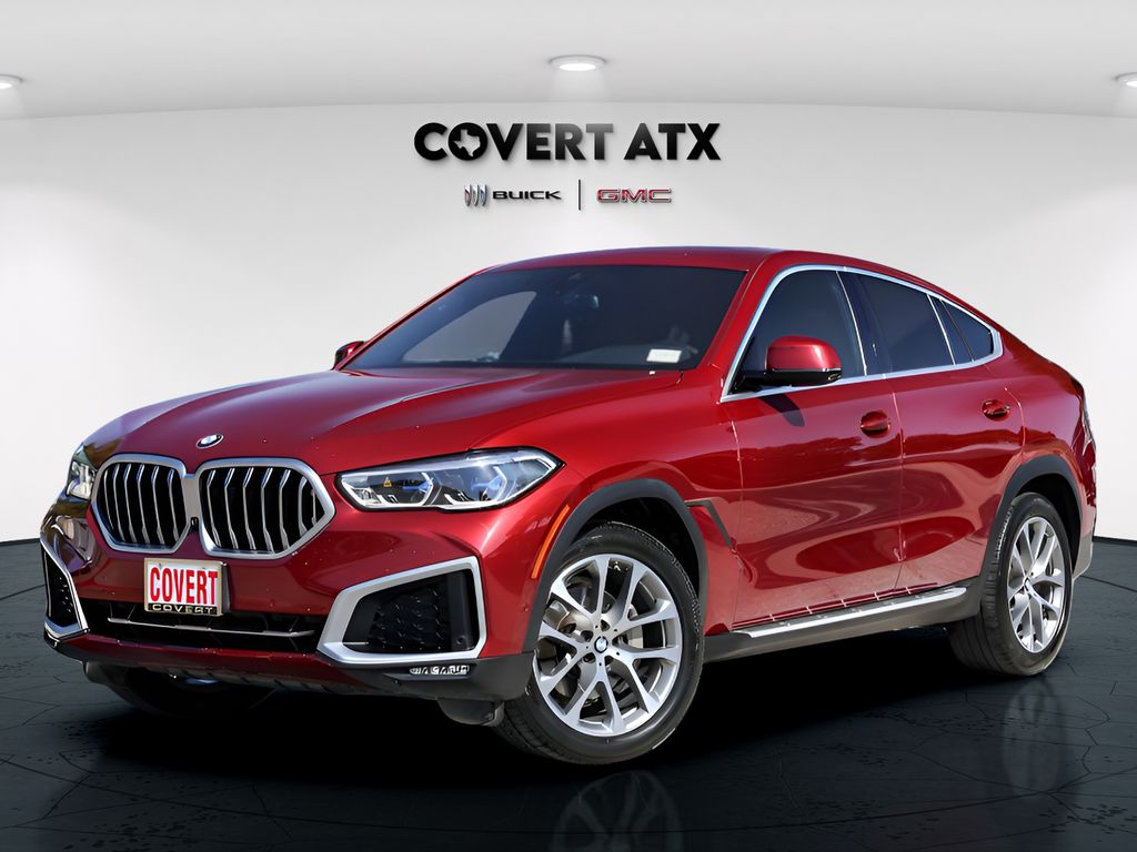 Flamenco Red Metallic 2021 BMW X6 SUV / Crossover Rear-Wheel Drive 8-Speed Automatic