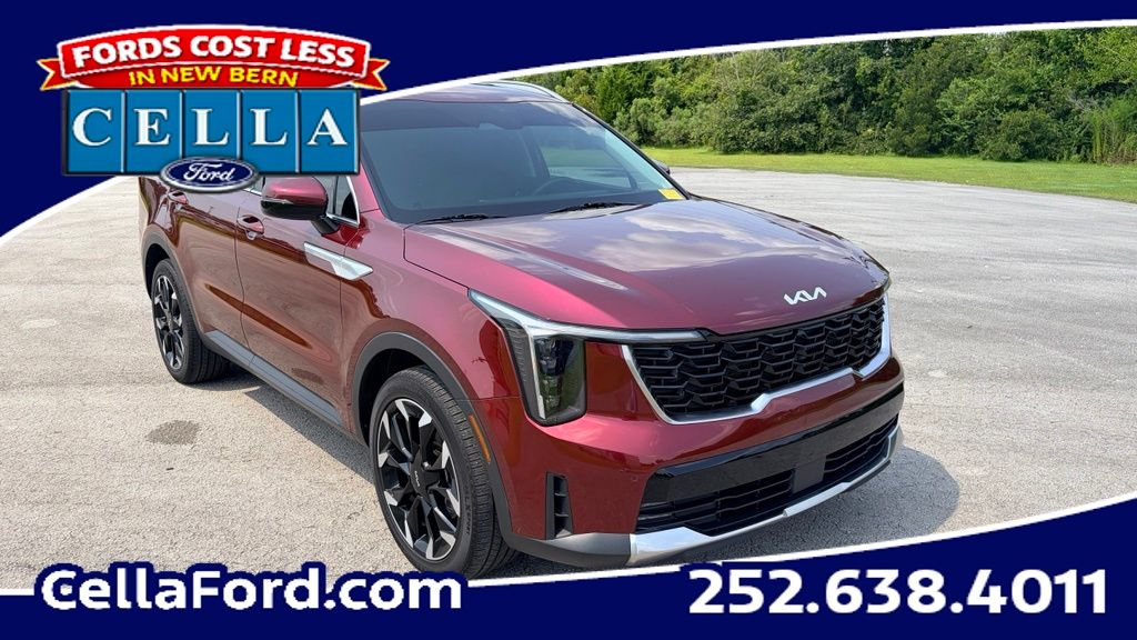 Dawning Red 2024 Kia Sorento SUV / Crossover Front-Wheel Drive 8-Speed Dual Clutch
