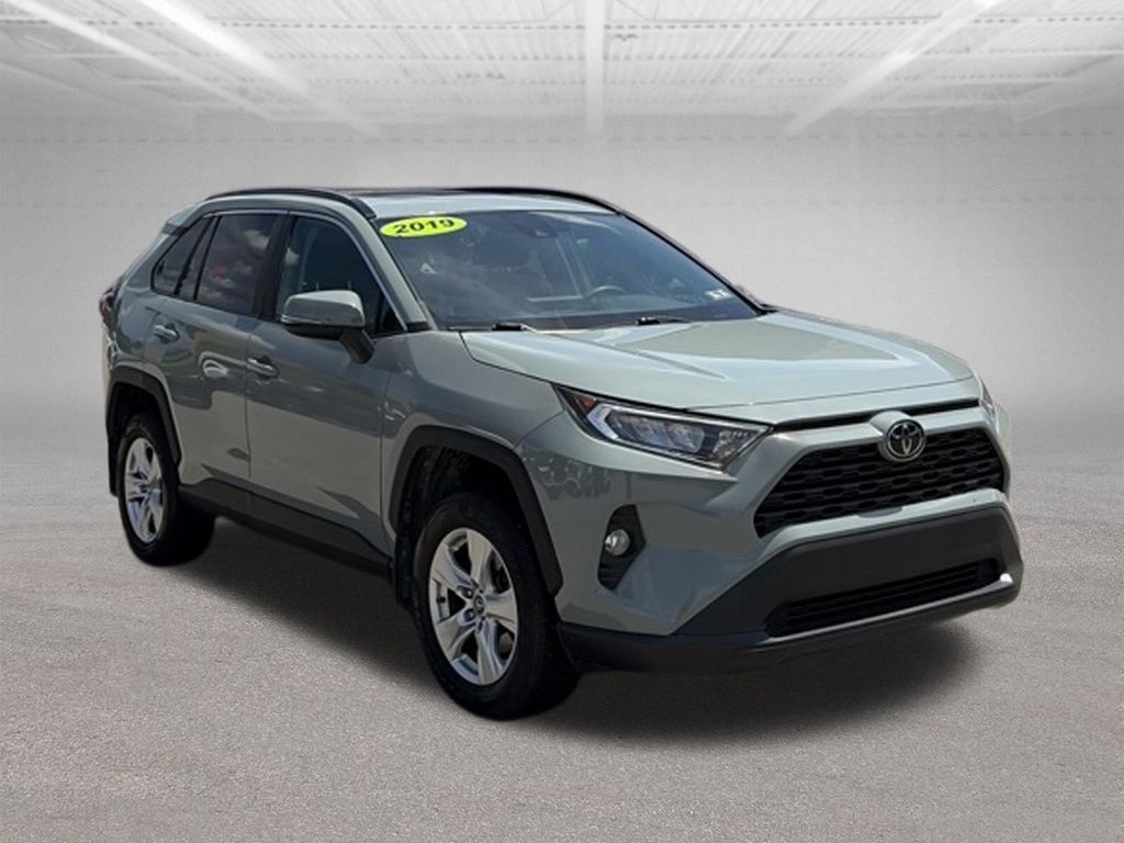 2019 Toyota RAV4 XLE Silver at John Sisson Motors