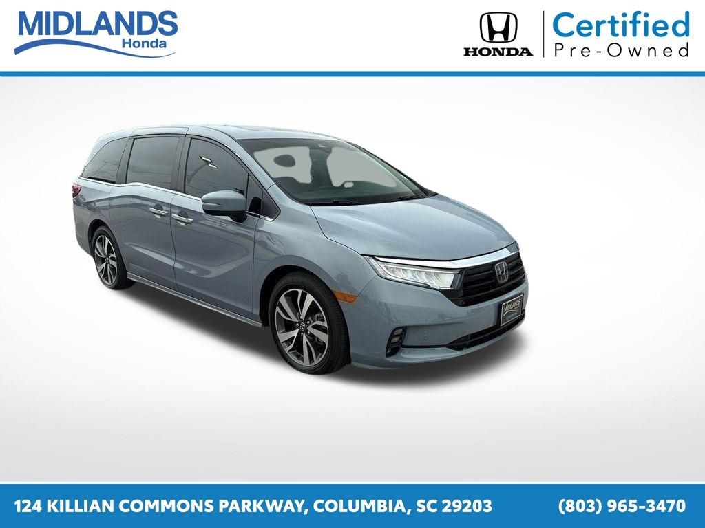 Sonic Gray Pearl 2023 Honda Odyssey Touring FWD Minivan Front-Wheel Drive Automatic