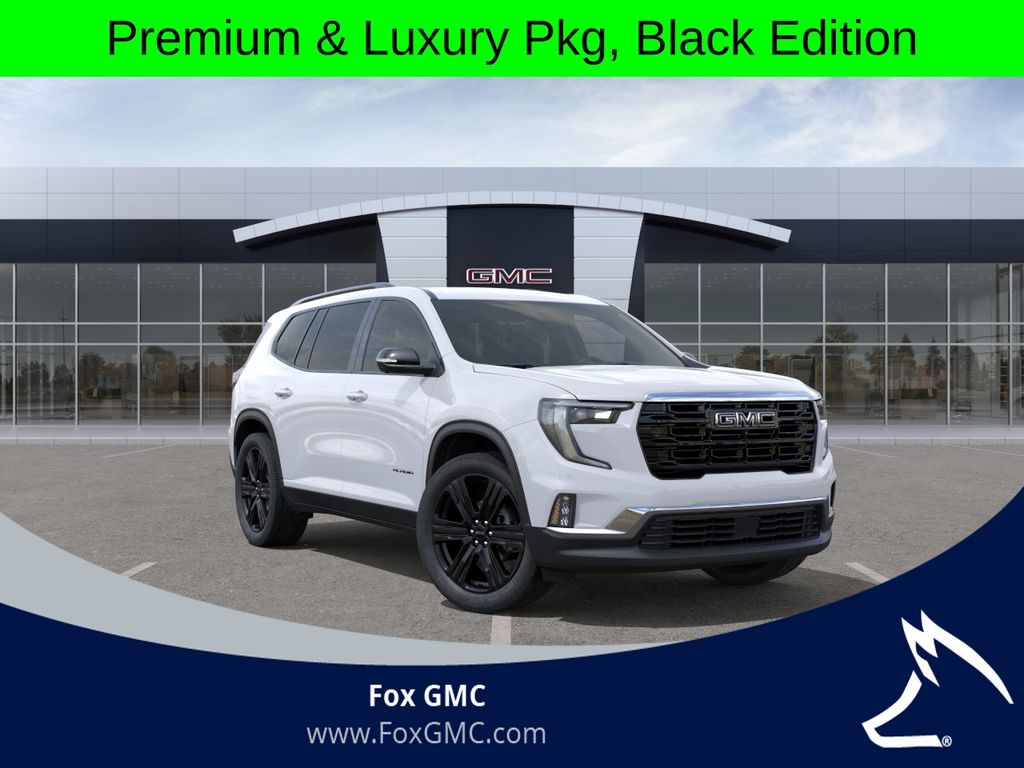 Summit White 2026 GMC Acadia SUV / Crossover Four-Wheel Drive 8-Speed Automatic