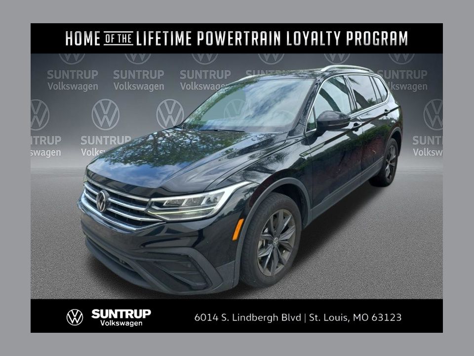 Deep Black 2023 Volkswagen Tiguan SUV / Crossover Front-Wheel Drive 8-Speed Automatic