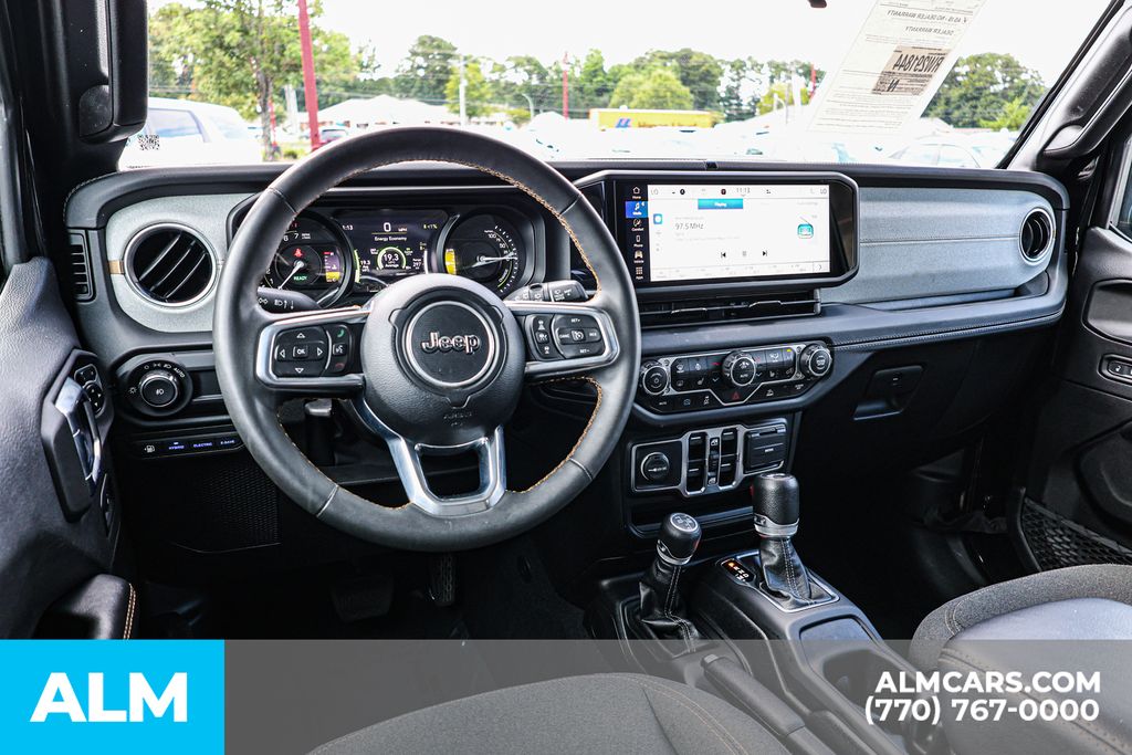 Used 2024 Black Jeep Sahara 4xe image 26