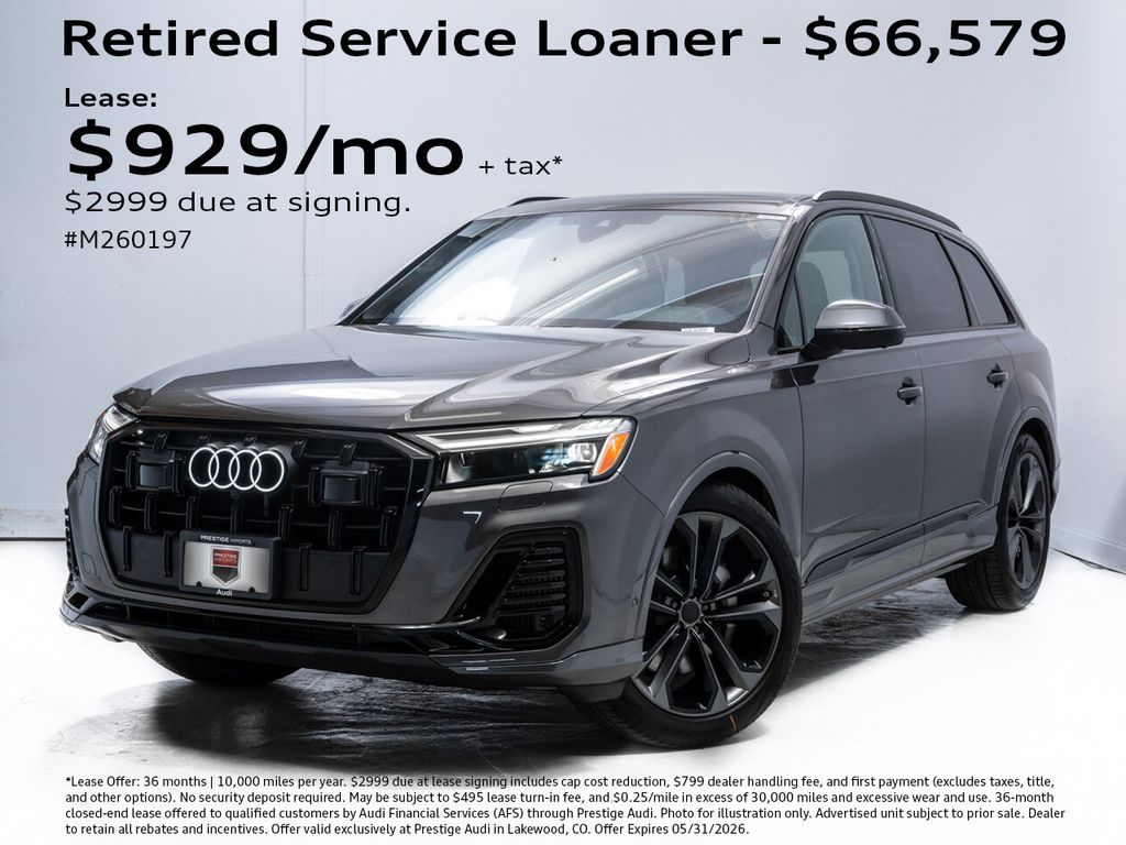 Samurai Gray Metallic 2026 Audi Q7 quattro Premium Plus 55 TFSI SUV / Crossover All-Wheel Drive 8-Speed Automatic