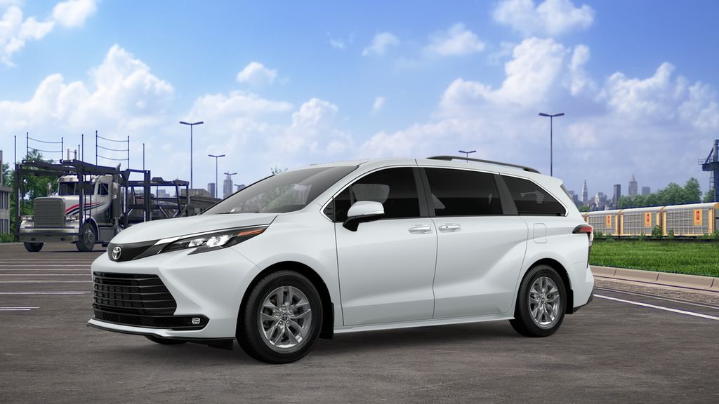 New 2026 White Toyota XLE image 2