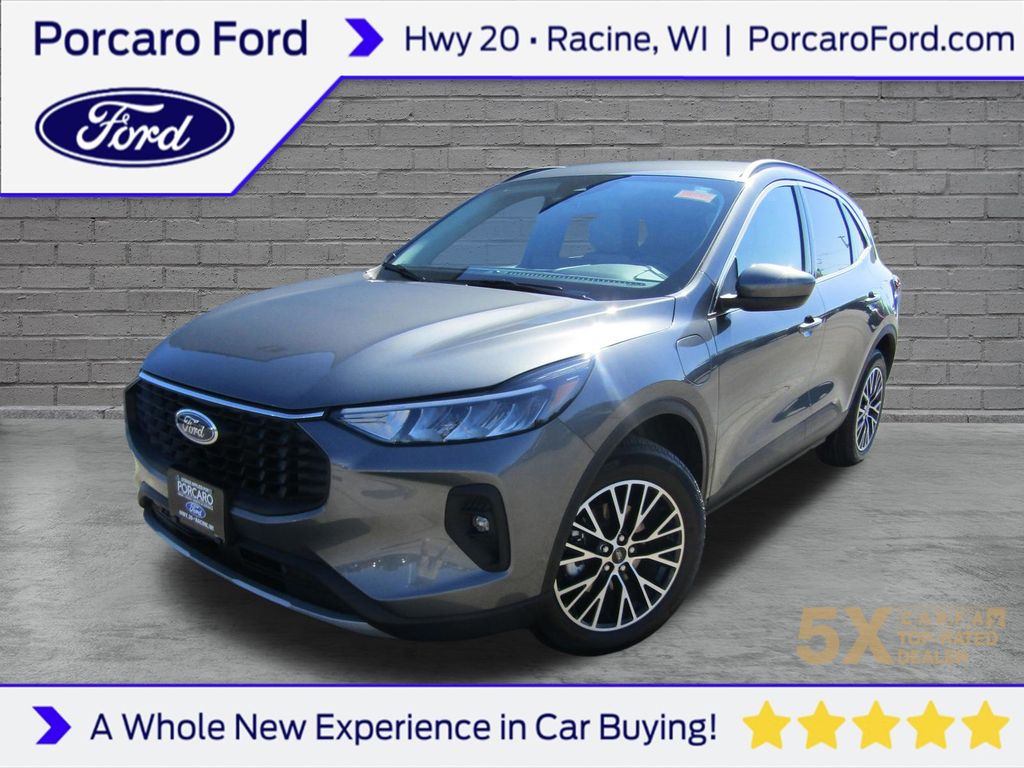 Carbonized Gray Metallic 2026 Ford Escape Hybrid Plug-in SUV / Crossover Front-Wheel Drive Continuously Variable Transmission