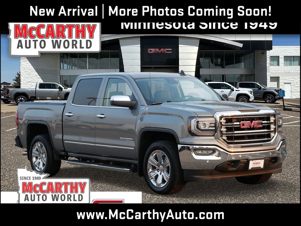 Pepperdust Metallic 2017 GMC Sierra 1500 Pickup Truck Four-Wheel Drive 8-Speed Automatic Overdrive