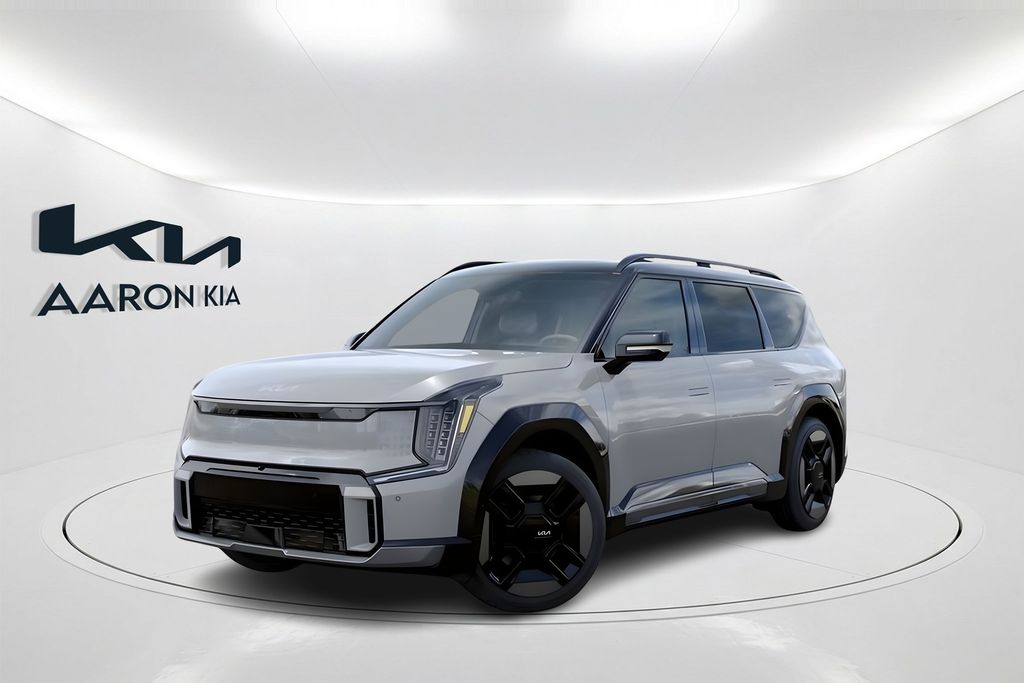 Wolf Gray/Ebony Black Roof 2026 Kia EV9 SUV / Crossover All-Wheel Drive 1-Speed Automatic