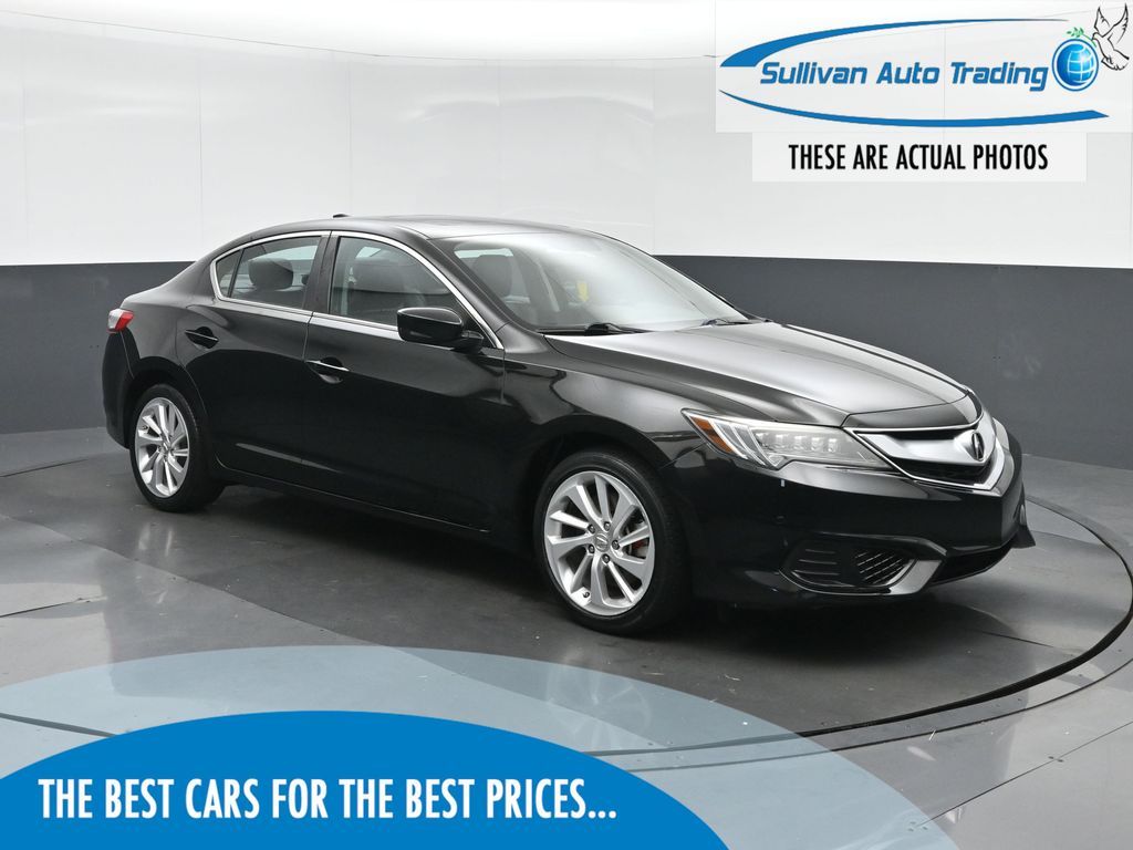 Crystal Black Pearl 2018 Acura ILX Sedan Front-Wheel Drive 8-Speed Dual Clutch