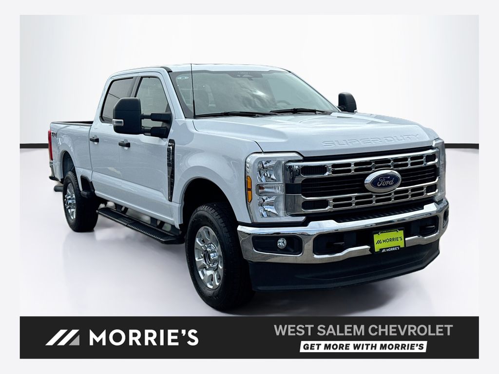 Oxford White 2024 Ford F-250 Super Duty XLT SuperCab 4WD Pickup Truck Four-Wheel Drive Automatic