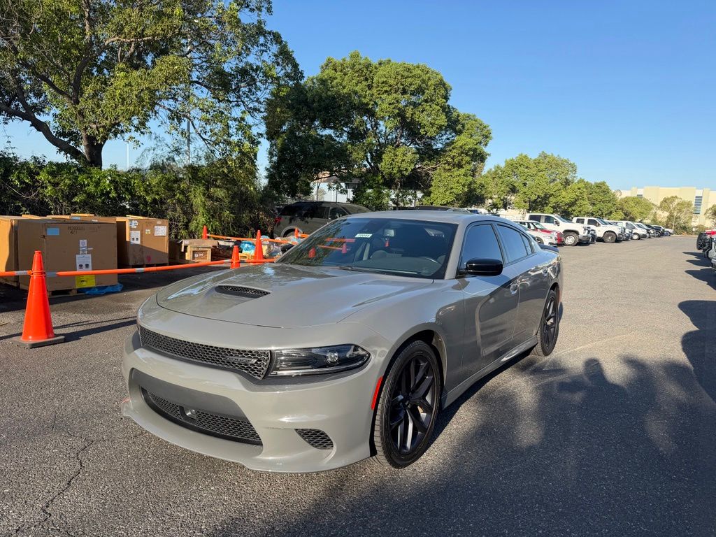 Destroyer Gray Clearcoat 2023 Dodge Charger Sedan Rear-Wheel Drive 8-Speed Automatic