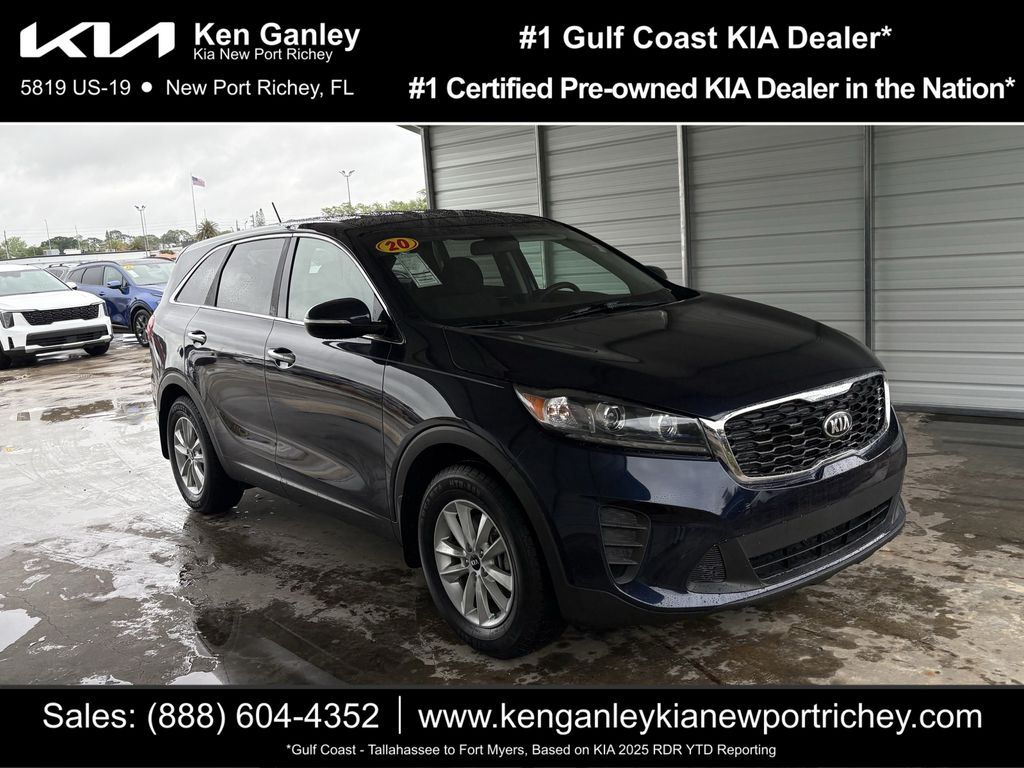 Imperial Blue 2020 Kia Sorento LX FWD SUV / Crossover Front-Wheel Drive 6-Speed Automatic