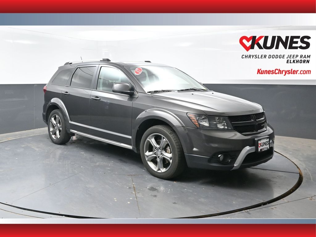 Gray (Granite Crystal Metallic Clearcoat) 2017 Dodge Journey SUV / Crossover All-Wheel Drive 6-Speed Automatic